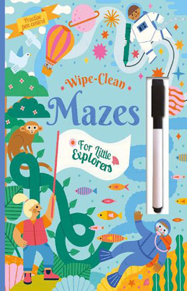 Mazes for Little Explorers - Practice Pen Control